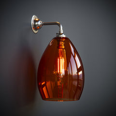 Jules Medium Contemporary Coloured Glass Wall Light