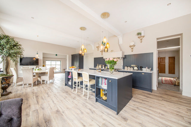 coloured glass pendant lights in kitchen glow lighting 