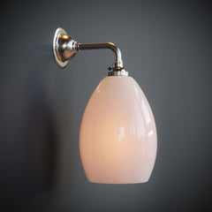 Contemporary Opal Glass Jules Wall Light