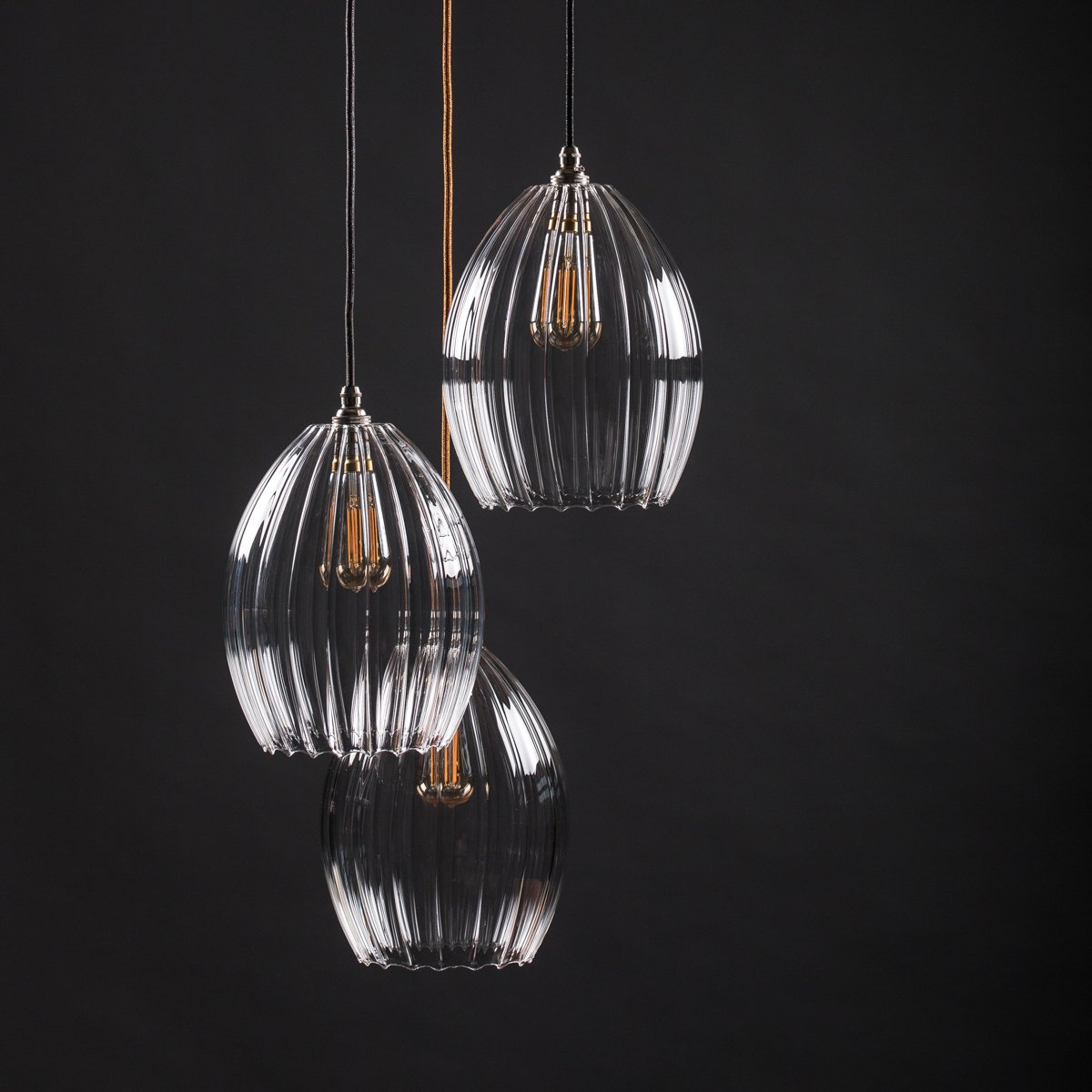 Image of Molly large 3 way cluster pendant light